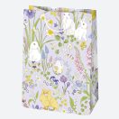 Húsvét Bunnies papír ajándéktasak, ajándékzacskó 23x32x11 cm