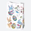 Húsvét Bunny papír ajándéktasak, ajándékzacskó 16x24x7 cm