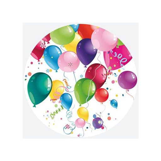 Lufis Party papírtányér 8 db-os 22,7 cm