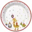 Állatos Cute Party papírtányér 8 db-os 22,7 cm