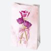 Virág Bouquets papír ajándéktasak, ajándékzacskó 16x24x7 cm