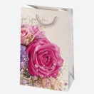 Virág Bouquets papír ajándéktasak, ajándékzacskó 16x24x7 cm