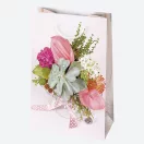 Virág Bouquets papír ajándéktasak, ajándékzacskó 16x24x7 cm