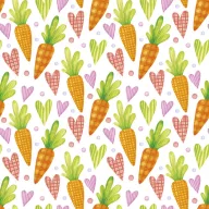 Húsvét Sweet Carrots szalvéta 20 db-os 33x33 cm