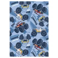 Jármű Monster Truck A/4 gumis mappa