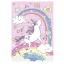 Unikornis Rainbow A/4 gumis mappa