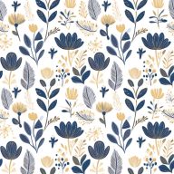 Virág Scandinavian Floral szalvéta 20 db-os 33x33 cm