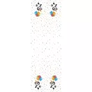 Állatos Funny Panda papír asztalterítő 120x180 cm
