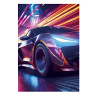 Autó Street Racing A/4 gumis mappa