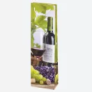 Színes Bottles papír italtáska 12x40x9 cm