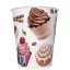 Desszert Coffee and Sweets papír pohár 8 db-os 250 ml