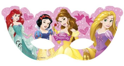 Disney Princess Live Your Story, Hercegnők Maszk, álarc 6 db-os
