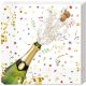 Csillogó ünneplés Sparkling Celebration szalvéta 20 db-os 33x33 cm