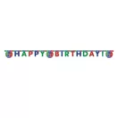 Pizsihősök Trio Happy Birthday felirat 200 cm