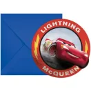 Disney Verdák Arena Race Party meghívó 6 db-os