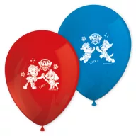 Mancs Őrjárat Rescue Heroes léggömb, lufi 8 db-os