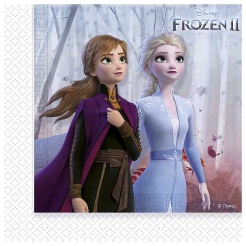 Disney Frozen II Leaf, Jégvarázs szalvéta 20 db-os