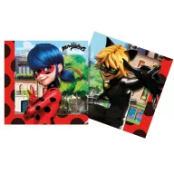   Katicabogár és Fekete macska kalandjai Hero szalvéta 20 db-os 33x33 cm