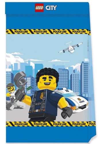Lego City papírzacskó 4 db-os