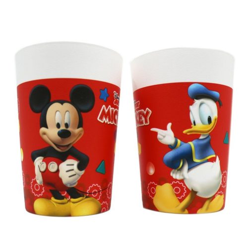 Disney Mickey Playful műanyag pohár 2 db-os szett 230 ml