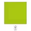 Zöld Unicolour Light Green szalvéta 20 db-os 33x33 cm FSC