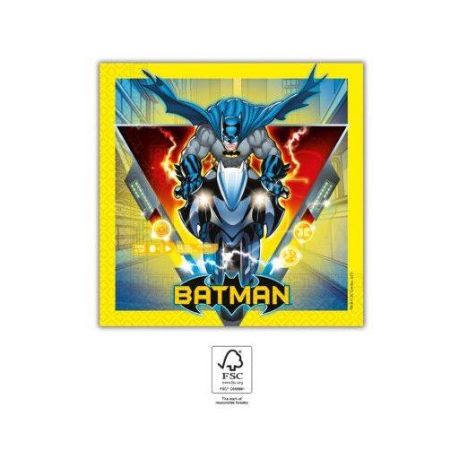 Batman Rogue Rage szalvéta 20 db-os 33x33 cm FSC