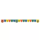 Harry Potter Hogwarts Houses Happy Birthday felirat FSC 2 m