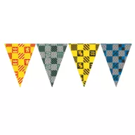Harry Potter Hogwarts Houses zászlófüzér FSC 2,3 m