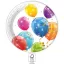 Lufis Sparkling papírtányér 8 db-os 23 cm FSC