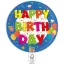 Happy Birthday Kokliko papírtányér 8 db-os 23 cm FSC