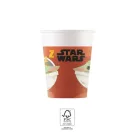 Star Wars The Mandalorian papír pohár 8 db-os 200 ml FSC
