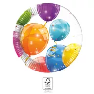 Lufis Sparkling papírtányér 8 db-os 20 cm FSC
