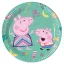 Peppa malac Messy Play papírtányér 8 db-os 20 cm FSC