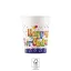 Happy Birthday Multicolor papír pohár 8 db-os 200 ml FSC