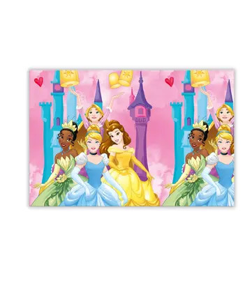 Disney Hercegnők Live Your Story műanyag asztalterítő 120x180 cm