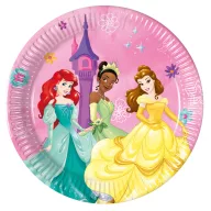   Disney Hercegnők Live Your Story papírtányér 8 db-os 20 cm FSC