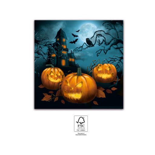 Halloween Sensations szalvéta 20 db-os 33x33 cm FSC