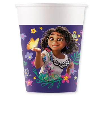 Disney Encanto Flower papír pohár 8 db-os 200 ml