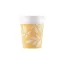 Levél Orange Leaves papír pohár 8 db-os 200 ml
