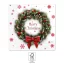 Karácsonyi Merry Xmas Wreath szalvéta 20 db-os 33x33 cm FSC