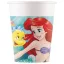 Disney Hercegnők Ariel Curious papír pohár 8 db-os 200 ml FSC