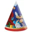 Sonic a sündisznó Sega parti kalap, csákó 6 db-os FSC