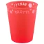Red, Piros micro prémium műanyag pohár 250 ml