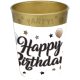 Happy Birthday Milestone micro prémium műanyag pohár 250 ml