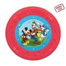 Disney Mickey Rock the House micro prémium műanyag lapostányér 4 db-os szett 21 cm