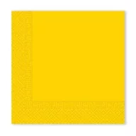   Sárga Unicolour Light Yellow szalvéta 20 db-os 33x33 cm FSC