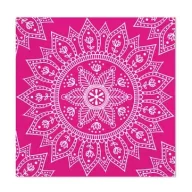 Mandala Fuchsia White szalvéta 20 db-os, 33x33 cm FSC