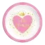Hercegnők Little Princess papírtányér 8 db-os 23 cm FSC