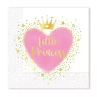 Hercegnők Little Princess szalvéta 20 db-os 33x33 cm FSC