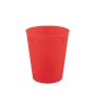 Piros Bright red micro prémium műanyag pohár 250 ml